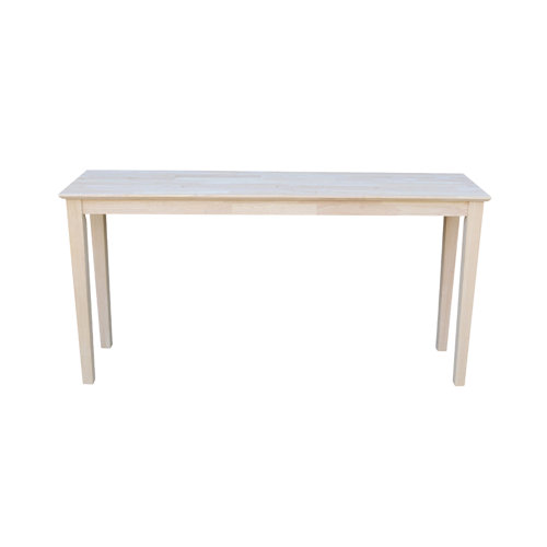 Gracie Oaks Jaier Solid Wood Console Table & Reviews | Wayfair
